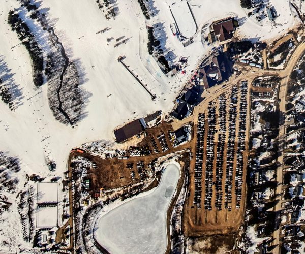Aerial Parking Lot 2